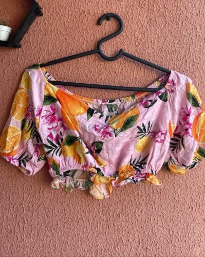 Cropped Rosa novo