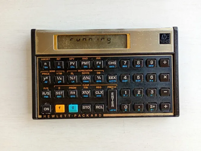 Calculadora financeira Hp 12c
