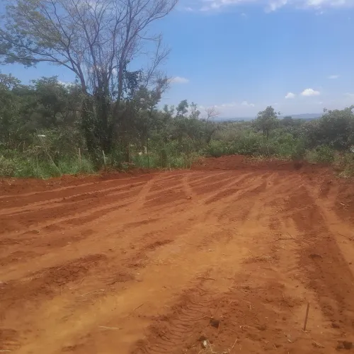 Lotes no asfalto em ótima localização