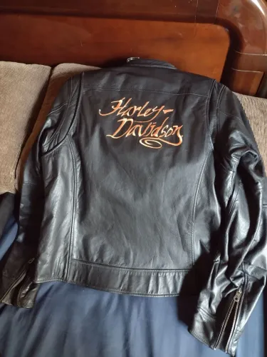 Jaqueta de couro Harley Davidson 
