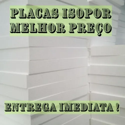Placas Isopor Com o Melhor Preço - Temos Entrega Imediata!