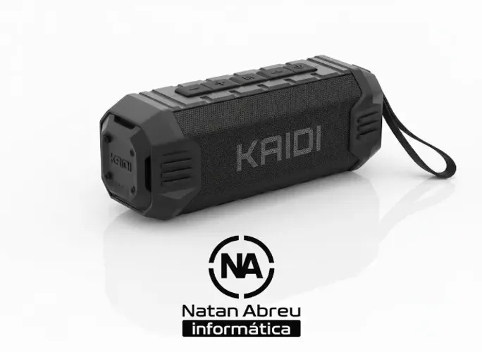 Caixa de Som Portátil Kaidi KD - 805 - Loja Natan Informática