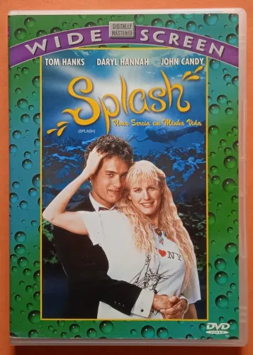 Dvd Splash - Uma Sereia em Minha Vida - Tom Hanks (Encarte Interno)