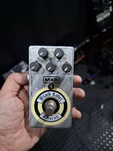 Pedal Mxr Chorus Bkack Label