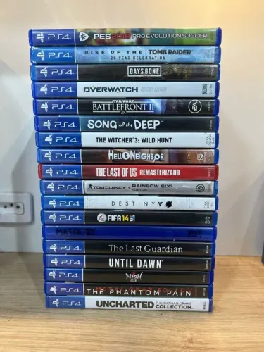 Jogos de PS4/PS5 Diversos Títulos || USADOS || A partir de 40,00 || Loja Física