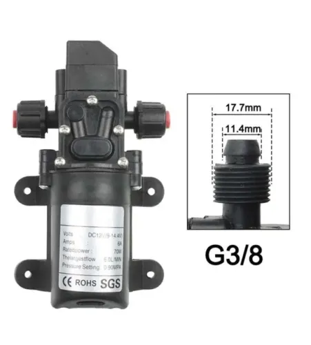 NOVA SUPER MINI BOMBA DAGUA 12V