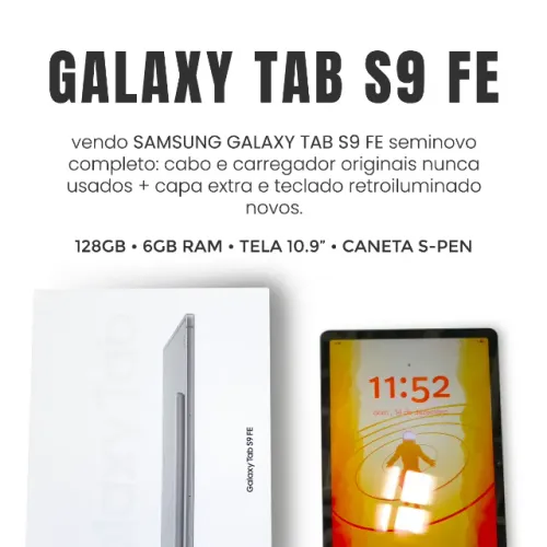 Tablet Samsung Galaxy Tab s9 Fe