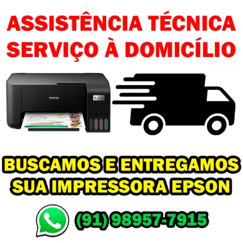 Assistência Técnica - Serviço à domicílio - Manutenção de Impressora Epson
