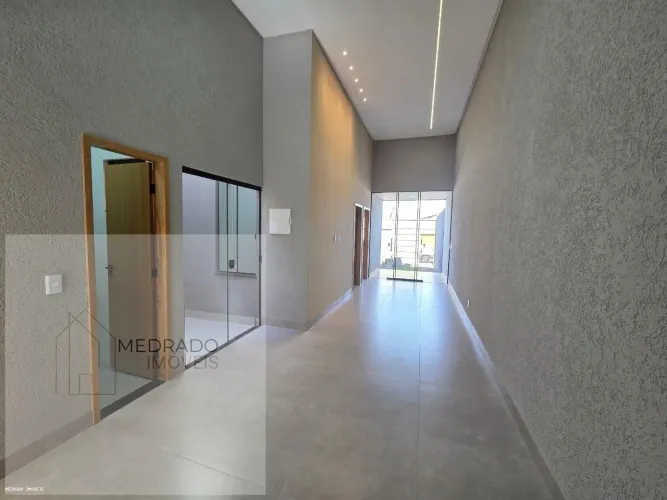 Casa Nova para Venda em Goiânia, Residencial Santa Fé, 3 dormitórios, 1 suíte, 2 banheiros