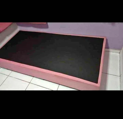 Base para cama box rosa preta marrom cinza bege
