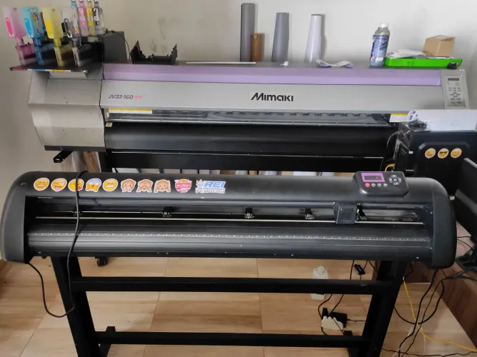 Impressora Mimaki Plotter Grande Porte Adesivos/Banners/Lonas