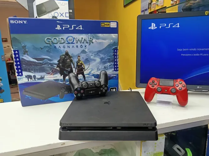 Playstation 4 slim (loja física ) garantia