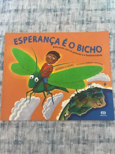 Livro Esperança é o bicho