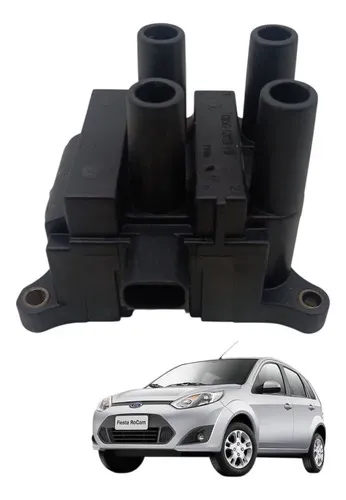 Bobina Ignição Ford Fiesta 1.6 Rocam 2011 2012 2013 2014