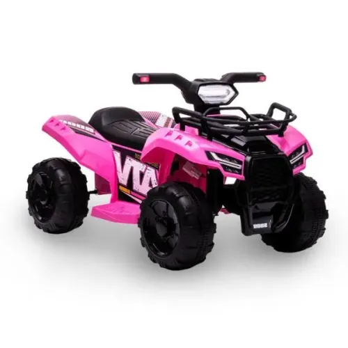Mini Quadriciclo Elétrico Infantil Rosa 6v