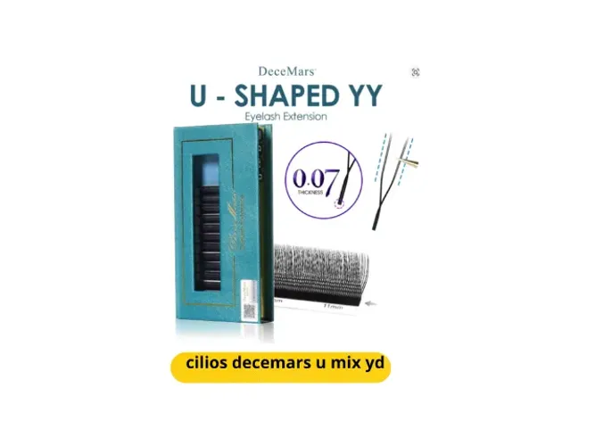 Cílios u-yy decemars 0.07 D Mix