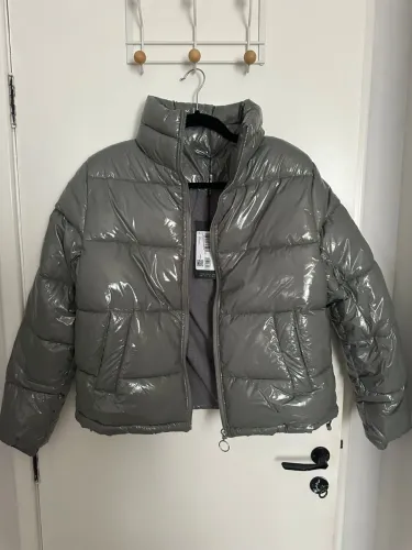 Jaqueta Puffer Cinza Colcci