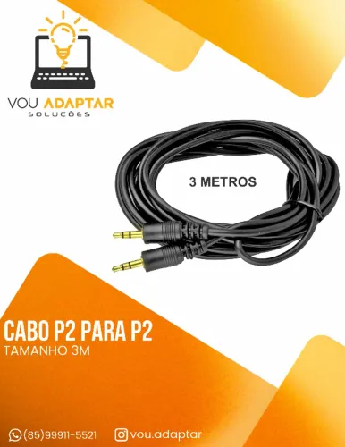 Cabo P2 x P2 3M