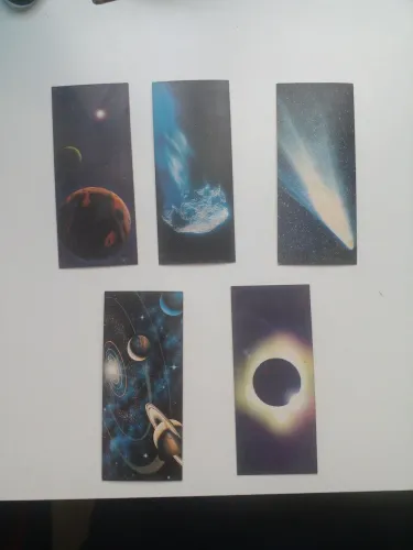 CARDS DA COLEÇÃO VIAGEM ESPACIAL NESTLE SURPRESA