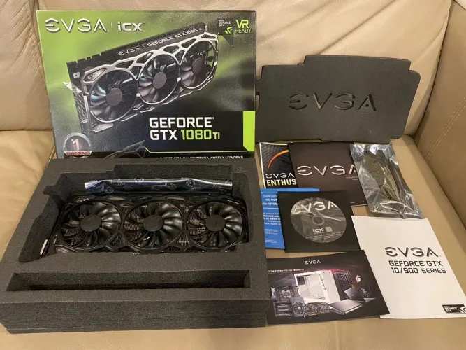 Placa de Vídeo EVGA GeForce GTX 1080 Ti