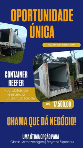containner 12 metros Refeer 