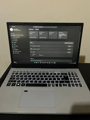Notebook Acer aspire vero Intel i5 16gb ram 477 ssd