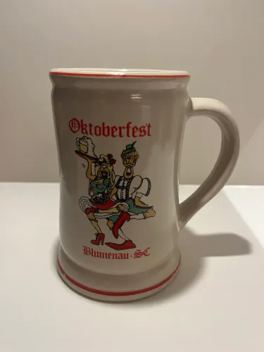 Antigo caneco Oktoberfest Blumenau 