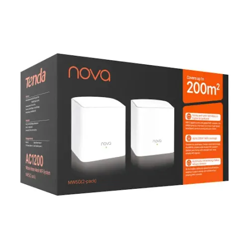 Tenda MESH WIFI nova MW 5G 2pack - 5GHz 867Mbps, 2.4GH...