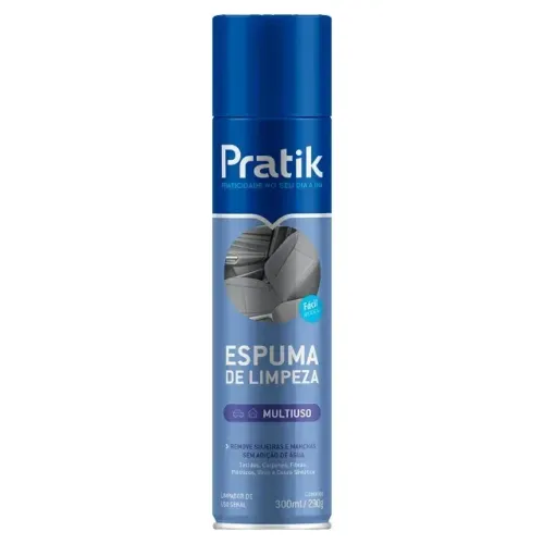 Espuma De Limpeza Pratik