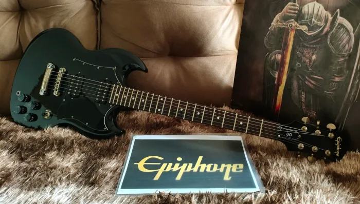 Guitarra Epiphone SG 310 Tarraxas Grover N Gibson fender PRS Cort DEAN Tagima ibanez Boss