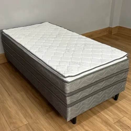 Cama Box Solteiro Prestige com Pillow Top D28- Produto Novo 