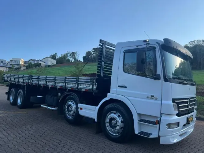 MB Atego 2425 motor novo na garantia - estudo trocas