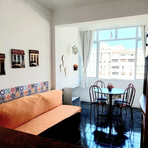 Copacabana, lindo apto, 01 quarto, vista linda,