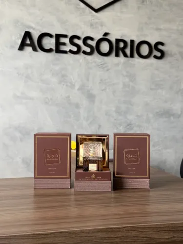 Perfume Arabe Lattafa Khamrah 100ML EDP Unisex Originais Loja Fisica Pronta Entregas