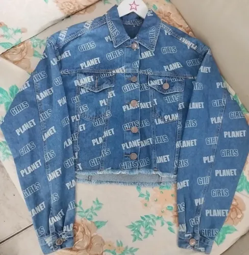 Jaqueta Jeans Planet Girls