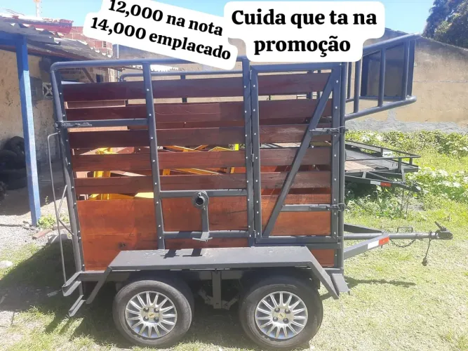 Reboque de 1 eixo, 2 eixos, engates,emplacamentos e serviços em geral!