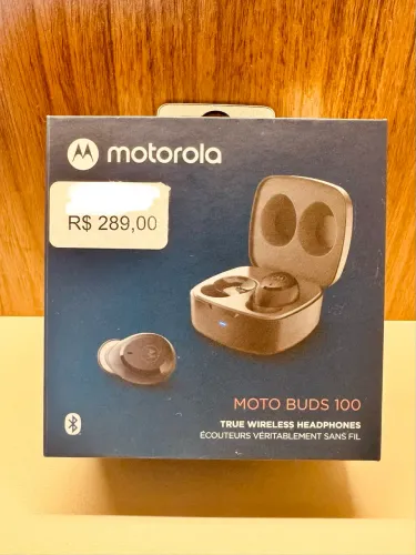 Fone moto buds 100 lacrado 