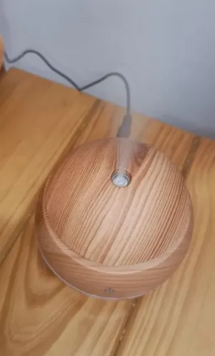 Mini Umidificador Purificador de Ambientes Com led