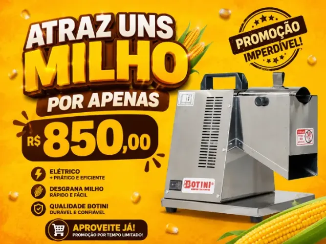 Ralador de milho elétrico Butini