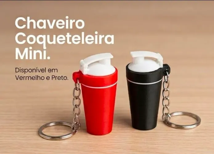 Chaveiro coqueteleira 