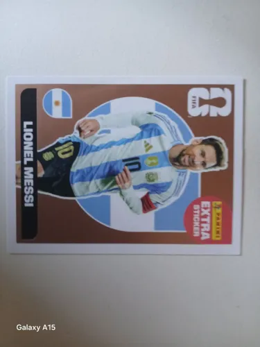 Figurinha messi bronze copa do mundo 2026
