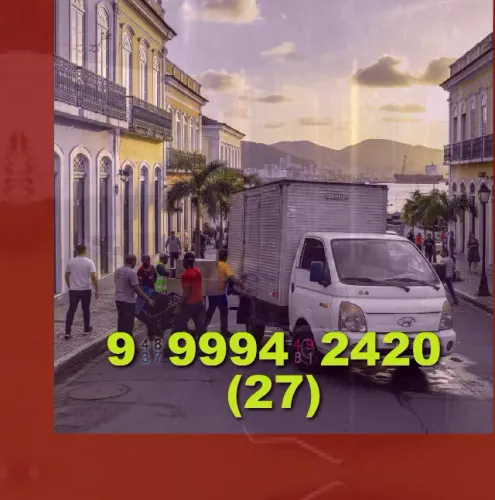 Frete urgente! Transporte seguro e rápido para sua mudança!