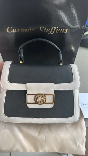 Bolsa Carmen Steffens nova na etiqueta, toda em couro.