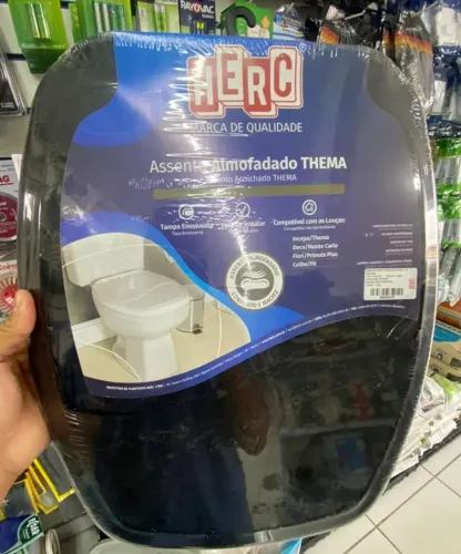 Assento Thema Preto Herc, somos loja LEIA A DESCRIÇÃO COM ATENÇÃO!!!