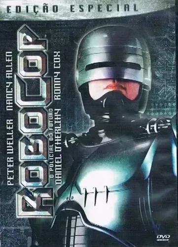 DVD RoboCop O Policial do Futuro Filme Ficção Científica Paul Verhoeven Original Completo