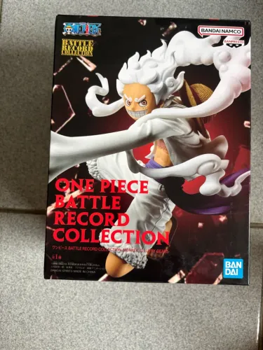 Boneco Luffy Gear 5 Battle Records bandai banpresto