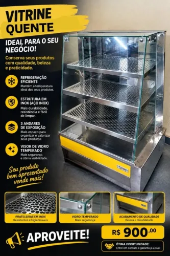 Vitrine quente
