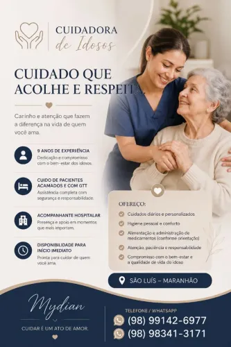CUIDADORA DE IDOSOS
