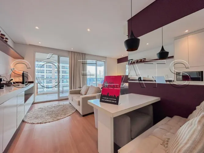Affinity Vila Olímpia, apartamento disponível para locação com 43m², 1 dormitório e 1 vaga