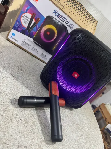 Jbl encore caixa microfone 